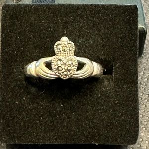 Claddagh Marcasite Ring